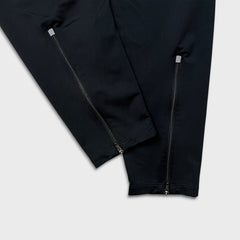 Nike Sportswear Track Pants Mens Medium Black 3M Swoosh Dri Fit Gym Jogger
