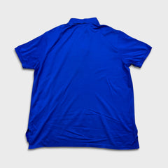 Polo Ralph Lauren Shirt Mens 2XL Blue Pony Cotton Casual Preppy Short Sleeve