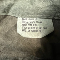 Vintage 80s Rothco BDU Pants Mens Green 31x28 Ripstop Army Military USA Cargo