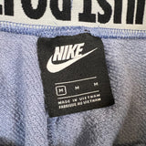 Nike Sportswear Sweatpants Mens Medium Blue Swoosh Taper Leg Jogger
