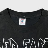 Vintage 1999 Iced Earth Tour of The Wicked T Shirt Mens XL Black Band Tee