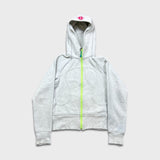 Lululemon Scuba Hoodie Womens Size 4 Gray Full Zip Sports Hooded Sweater