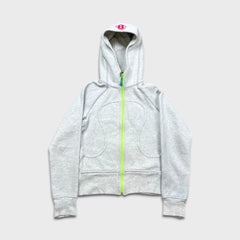 Lululemon Scuba Hoodie Womens Size 4 Gray Full Zip Sports Hooded Sweater