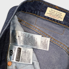 Levi's 511 Jeans Mens 31x30 Blue Slim Fit Mid Rise Dark Wash Stretch Denim Pants