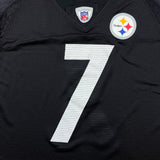 Vintage Y2K Ben Roethlisberger Pittsburgh Steelers Reebok Jersey Mens Large Black NFL