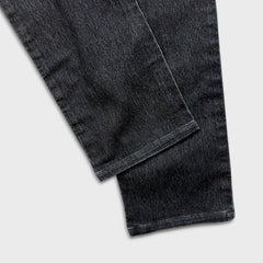 Levi's 511 Jeans Mens 32x30 Black Slim Fit Straight Leg Stretch Faded Mid Rise Denim Pants