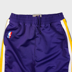 Vintage Hardwood Classics LA Lakers Track Pants Mens Medium Purple NBA Basketball