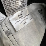 Levi's 502 Pants Mens 32x32 Black Corduroy Tapered Stretch Regular Fit Mid Rise