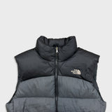 The North Face 96' Retro Nuptse Vest Mens Medium Gray 700 Fill Down Puffer Jacket