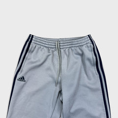 Adidas Sweatpants Mens Small Gray 3 Stripes Athletic Jogger