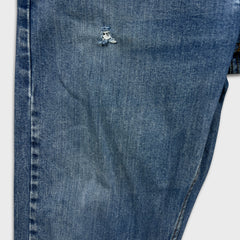 Levi's 505 Jeans Mens 34x30 Blue Regular Fit Straight Leg Medium Wash Denim Pants