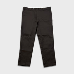 Dickies 874 Pants Mens 38x27 Brown Original Fit Workwear Taper Leg Chino Trouser