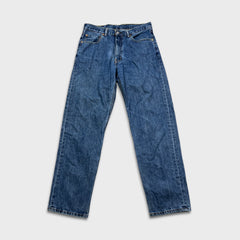 Levi's 550 Jeans Mens 33x32 Blue Relaxed Fit Straight Leg Medium Wash Baggy Denim Pants