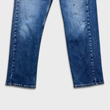Levi's 505 Jeans Mens 34x30 Blue Original Straight Leg Medium Wash Denim Pants