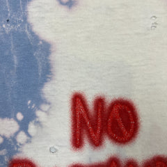 Travis Scott No Bystanders T Shirt Mens Small Blue Tie Dye Astroworld Tour Tee
