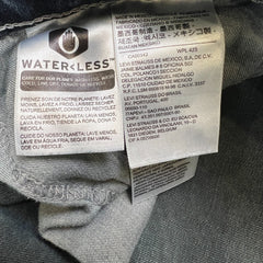 Levi's 505 Jeans Mens 34x30 Blue Regular Fit Straight Leg Dark Wash Denim Pants