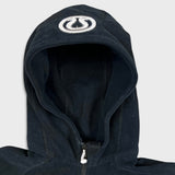 Lululemon Scuba Hoodie Womens Size 8 Black Full Zip Sports Hooded Sweater