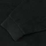 Vintage 90s Nautica Competition Fleece Mens Large Black USA 1/4 Zip Pullover Jacket