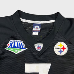 Vintage 2009 Reebok Pittsburgh Steelers Ben Roethlisberger Jersey Mens 2XL Stitched NFL