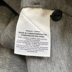 Nike Tech Fleece Hoodie Womens Medium Gray Swoosh Full Zip Cap Sweater