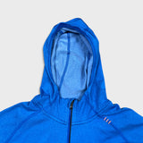 Lululemon Metal Vent Tech Half Zip Hoodie Mens Large Blue Athletic Lightweight Pullover