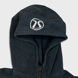 Lululemon Scuba Hoodie Womens Size 8 Black Full Zip Sports Hooded Sweater