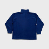 Vintage 90s Tommy Hilfiger Fleece Mens XL Blue USA Flag Pullover 1/4 Zip Jacket
