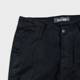 DU/ER Pants Mens 30x32 Black Live Free Tactical Utility Cargo Stretch Cinch Hem