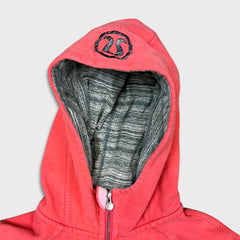 Lululemon Scuba Hoodie Womens Size 12 Pink Special Edition Full Zip Hooded Sweater