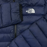 The North Face Jacket Mens Medium Blue Puffer Down 700 Full Zip Outdoor Coat