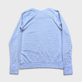 Lululemon Breeze By Long Sleeve Shirt Womens Small Blue Athletic Lightweight Top