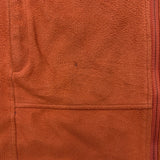 The North Face Fleece Mens Medium Orange Windwall Full Zip Jacket