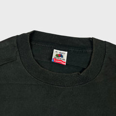 Vintage 90s South Dakota Eagle T Shirt Mens XL Black USA Animal Nature Tee