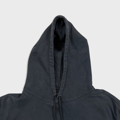 Nike SB Hoodie Mens Large Black Spell Out Skateboard Pullover Hooded Sweater