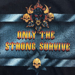 Vintage 90s 3D Emblem Truckers Only T Shirt Mens Large Black Drivin Life Away Tee