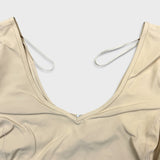 Lululemon Align T-Shirt Cropped Top Womens Size 6 Yellow Athletic Activewear Tee