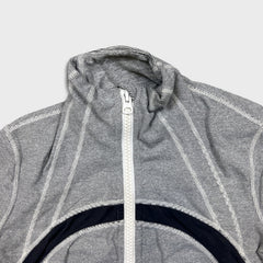 Lululemon Define Jacket Womens Size 2 Gray Full Zip Sports Track Suit Top