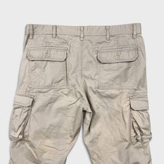 Levi's Pants Mens 40x32 Beige Signature Gold Utility Straight Leg Casual Cargo