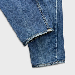 Vintage Y2K Levi's 550 Jeans Mens 34x29 Blue Relaxed Fit Faded Medium Wash Baggy Denim Pants