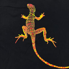 Vintage 90s Marlboro Lizard T Shirt Mens XL Black Unlimited USA Pocket Tee