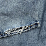 Levi's 505 Jeans Mens 34x30 Blue Regular Fit Straight Leg Light Wash Denim Pants