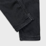 Levi's 512 Jeans Men 30x30 Black Slim Taper Leg Dark Wash Mid Rise Stretch Denim Pants