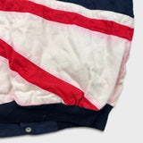 Vintage 90s Jeff Hamilton NASCAR Jacket Large USA Dale Jarret Ford Racing Quality Care