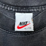 Vintage Nike Sportswear T Shirt Mens XL Black Swoosh Heavy Short Sleeve 90s Tee