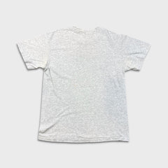 Vintage 90s Expect to Win T Shirt Mens Medium Gray Single Stitched Tee