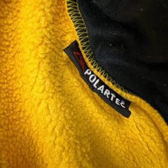 Vintage 90s The North Face Vest Jacket Mens XL Yellow Denali Polartec Outdoor Fleece