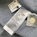 Levi's Denim Shirt Mens Medium Blue Dark Wash Casual Western Jean Button Up