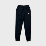 Adidas Sweatpants Mens Small Black Essentials 3 Stripes Taper Leg Jogger