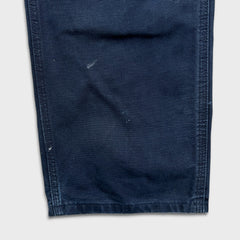Carhartt Pants Mens 34x30 Blue Original Dungaree Fit Workwear Carpenter Baggy