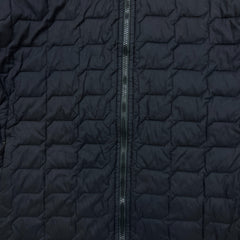 The North Face ThermoBall Eco Jacket Mens Small Black Puffer Insulated Full Zip